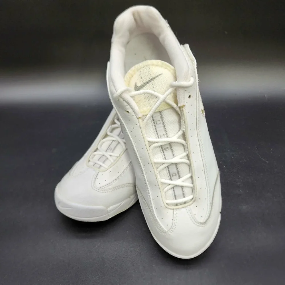 Nike Air‎ Court Imager Womens White Silver Vintage Y2K Retro Cheer Shoe 9.5